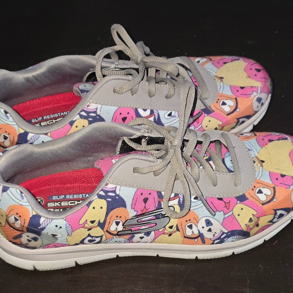 Sketchers dog work resistant shoes womens size 11